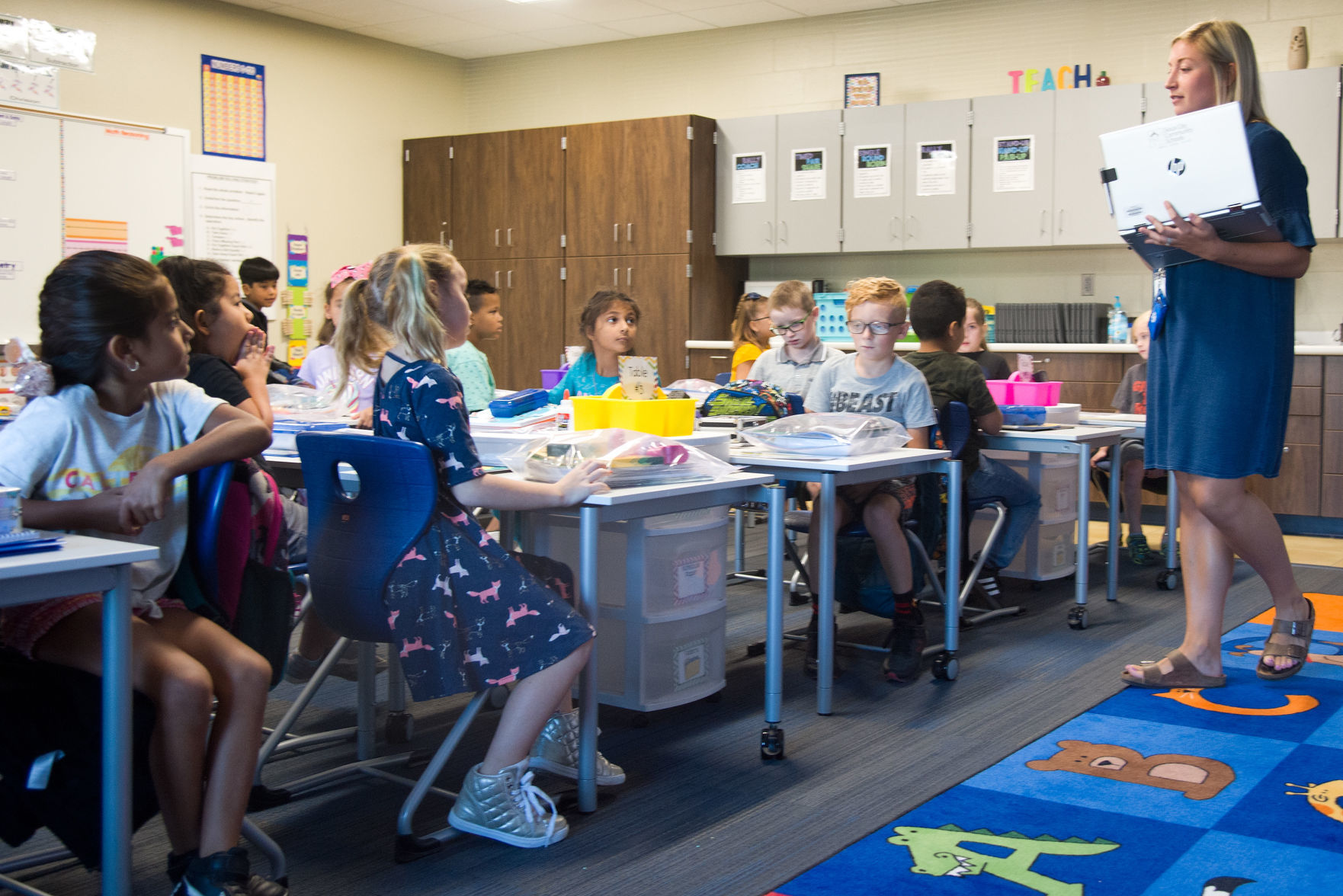 Bryant Elementary First Day
